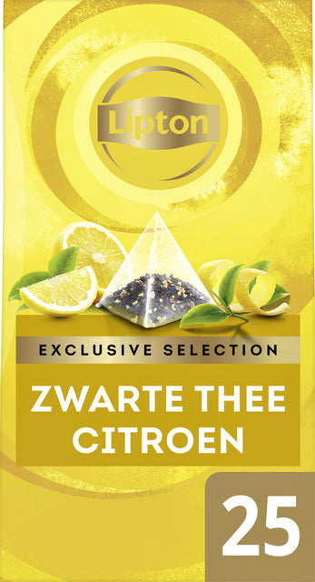 Lipton - Thee lipton exclusive citroen 25x2gr | 6 stuks