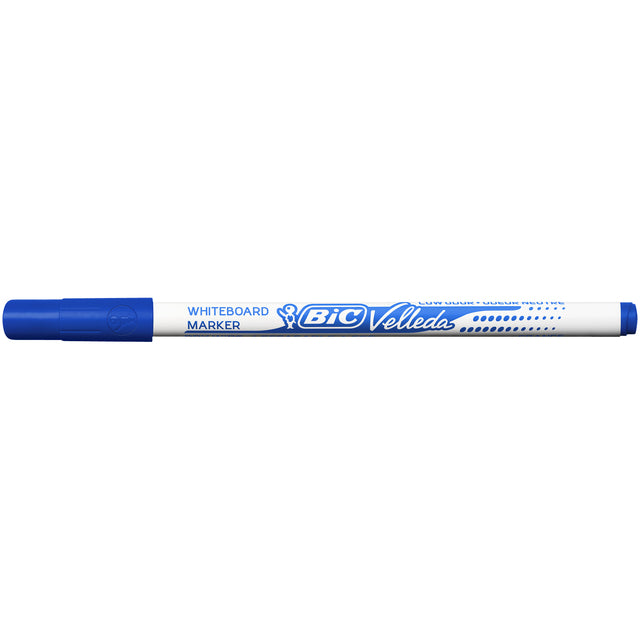 Feutre Bic 1721 tableau blanc rond bleu 1.5mm | 24 pièces