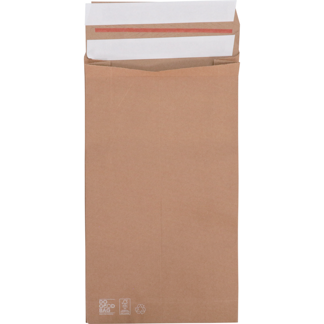 Klika - Envelop | verzendzak | 430x250mm | papier | bruin | 100 stuks