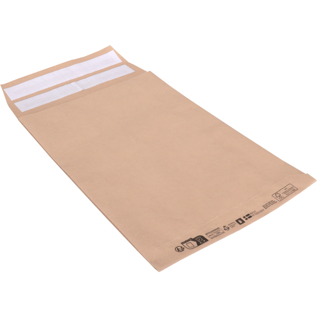 Paardekooper - Zak | Verzendzak | Papier | S | 230x340mm | bruin | 500 stuks