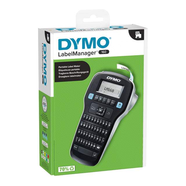 Imprimante d'étiquettes Dymo label manager LM160 qwerty