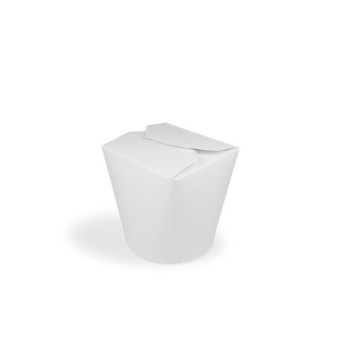 Klika - Wok to Go beker 26oz 750ml karton wit