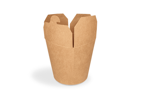 Klika - Wok to Go beker 16oz 400ml kraft