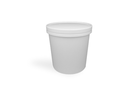 Klika - Deksel soepbeker 750-1000ml Ø118mm karton wit