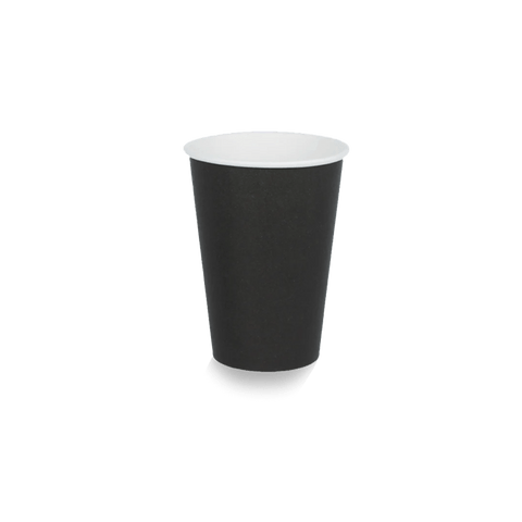 Klika - Kartonnen koffiebeker 180cc 7.5oz zwart