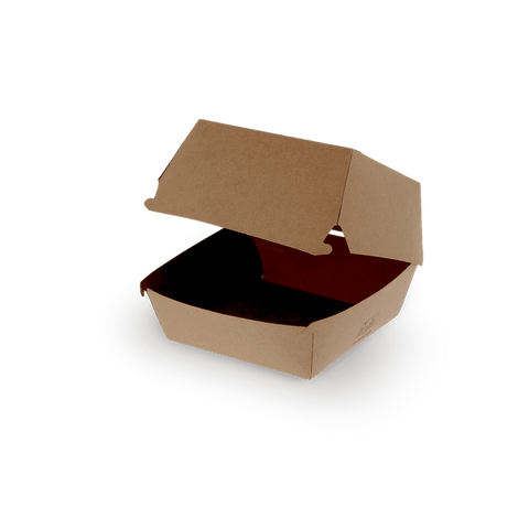 Klika - Hamburgerbakje Groot kraft BIO Hoog