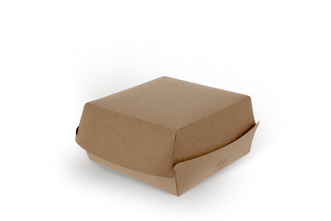 Klika - Menubox / Hamburgerbak Extra Groot kraft BIO