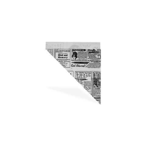Klika - Puntzakken 'Krant' K17 - 17cm vetvrij papier BIO