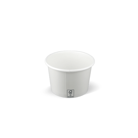 Klika - IJsbeker 240ml Ø90mm 8oz karton wit