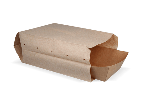 Klika - Snackzakken nr 28 (2 pond) Kraft 50gr geperforeerd | 10kg