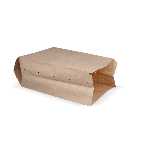 Klika - Snackzakken nr 28 (2 pond) Kraft 50gr geperforeerd | 10kg