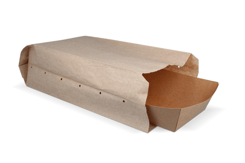 Klika - Snackzakken nr 29 (3 pond) Kraft 50gr geperforeerd | 10kg