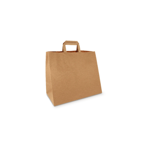 Klika - Papieren tassen Groot kraft 32+16x27cm BIO
