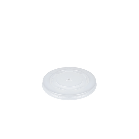 Klika - Deksel Milkshakebeker plat met kruis Ø90mm plastic