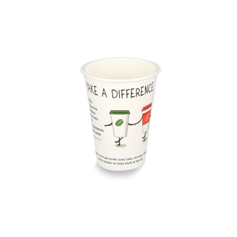 Klika - Kartonnen koffiebeker 180cc 7.5oz Recycle