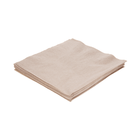 Klika - Servet 2 laags 1/4 vouw 40x40cm papier kraft BIO