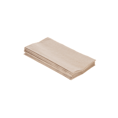 Klika - Servet 2 laags 1/8 vouw 40x40cm papier kraft BIO
