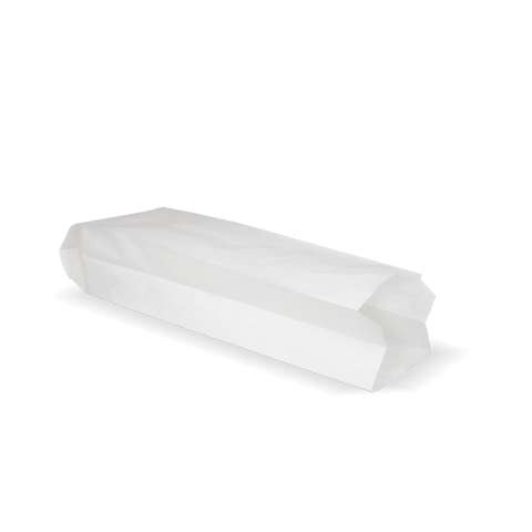Klika - Snackzakken nr 10 (frikandel) Wit 45gr | 10kg