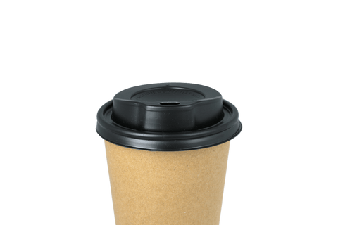 Klika - Koffiebeker deksels zwart Ø80mm