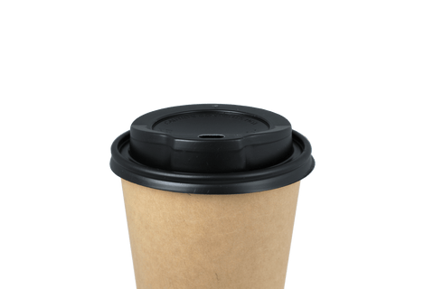 Klika - Koffiebeker deksels zwart Ø90mm