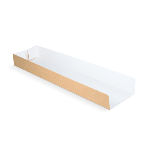 Klika - Panini tray kraft/wit BIO