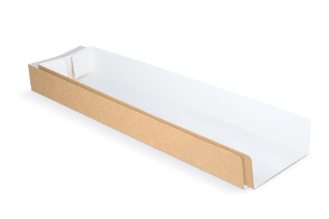Klika - Panini tray kraft/wit BIO