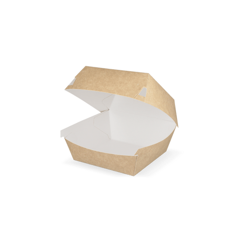 Klika - Hamburgerbakje IP7 Klein kraft/wit BIO
