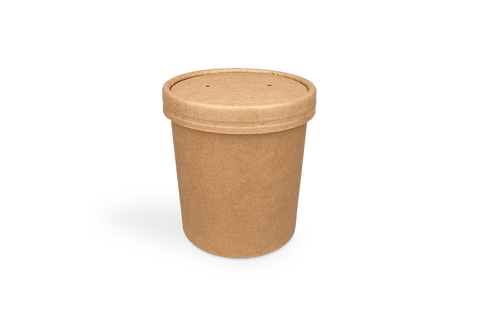 Klika - Deksel soepbeker 450ml Ø98mm kraft