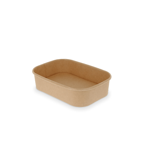 Klika - Maaltijdbak karton 500ml Kraft