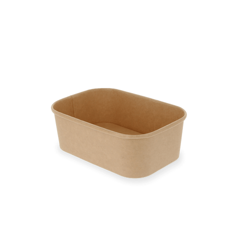 Klika - Maaltijdbak karton 750ml Kraft