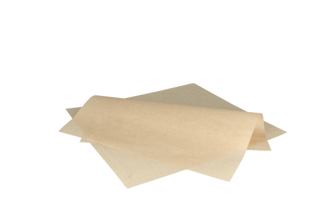 Klika - Vetvrij papier 33x30cm hamburgervellen kraft