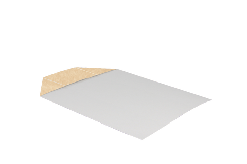 Klika - Zakschuiver (hotdog tray) kraft/wit BIO
