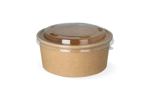 Klika - Deksel Bowl 500-750-1000ml Ø148mm met gaten transparant