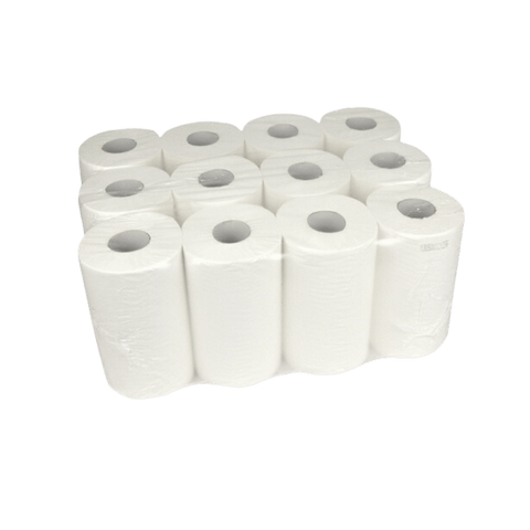 Klika - Poetsrol Mini 1 laags 12x120 meter Ø19cm 100% cellulose T8