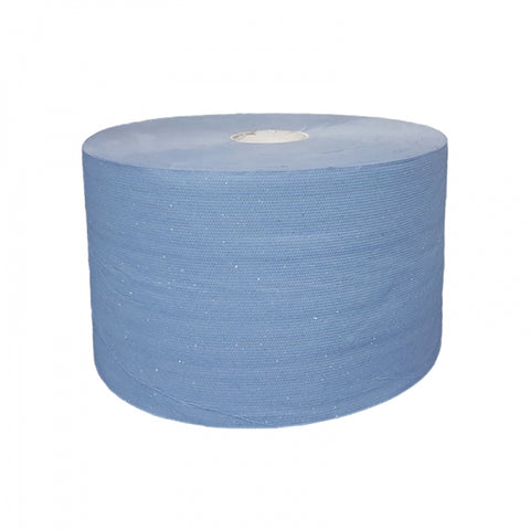 Klika - Industrie uierpapier zwaar 22cm x 360m 3 laags blauw