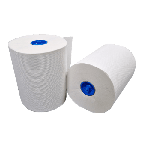Klika - Handdoekrol Matic Mini 2 laags 6x165meter Ø18,2cm 100% cellulose wit T7