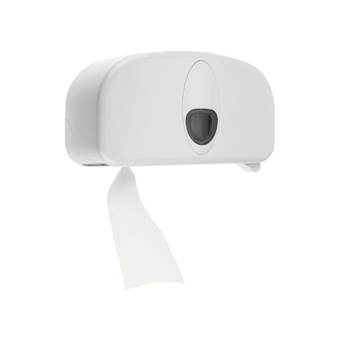 Klika - T4 Toiletpapier Doprol Dispenser (2 naast elkaar) wit