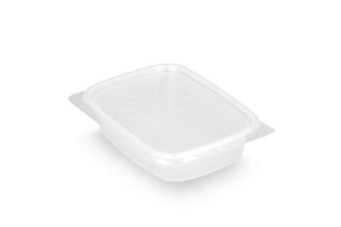 Klika - Saus bakjes 125ml 108mm rechthoekig transparant