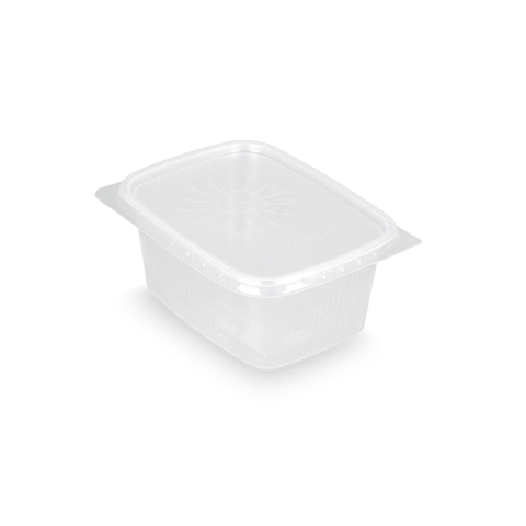 Klika - Saus bakjes 250ml 108mm rechthoekig transparant