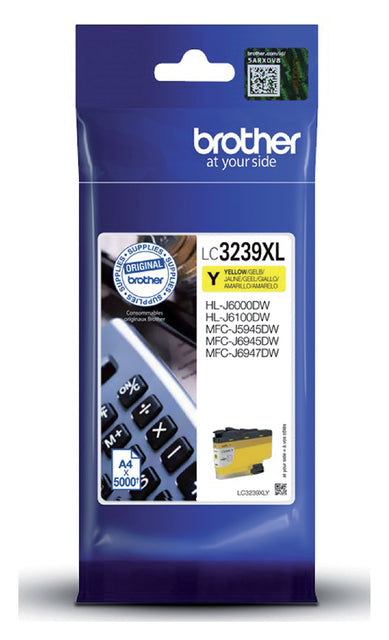 Brother - Inktcartridge brother lc-3239xly geel
