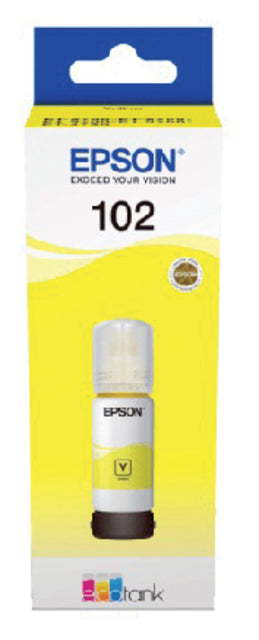 Recharge d'encre Epson 102 T03R4 jaune