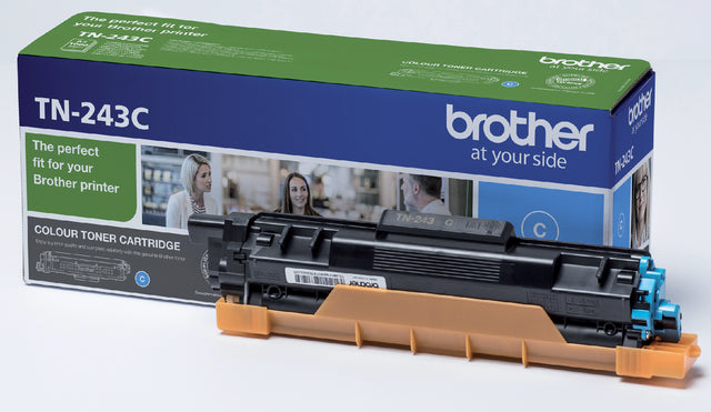 Brother - Toner brother tn-243c blauw