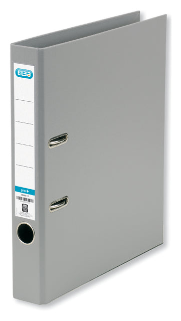 Ordner Elba Smart Pro+ A4 50mm PP gris | 10 morceaux