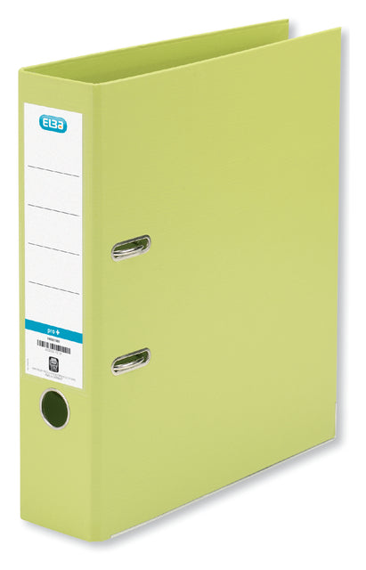 Classeur à levier Elba Smart Pro+ A4 80mm PP vert citron | 10 morceaux