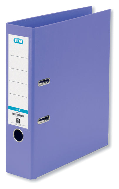 Ordner Elba Smart Pro+ A4 80mm PP violet | 10 morceaux