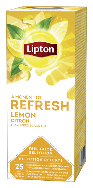 Lipton Tea Company - Thee lipton refresh lemon 25x1.5gr