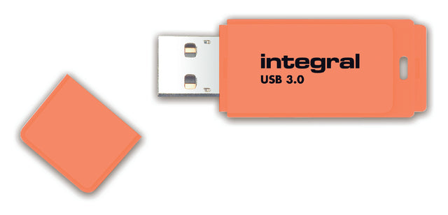 Integral - Usb stick 3.0 integral 64gb neon oranje