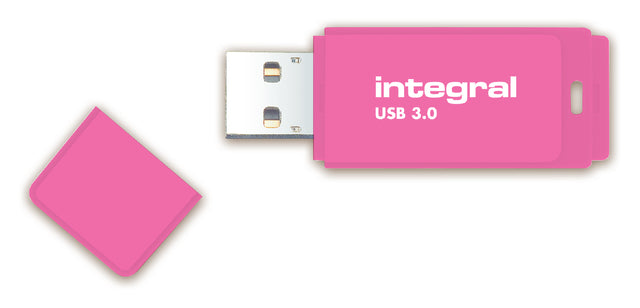 Integral - Usb stick 3.0 integral 64gb neon roze
