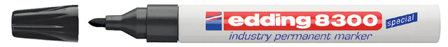 Stylo feutre edding 8300 industrie rond noir 1.5-3mm