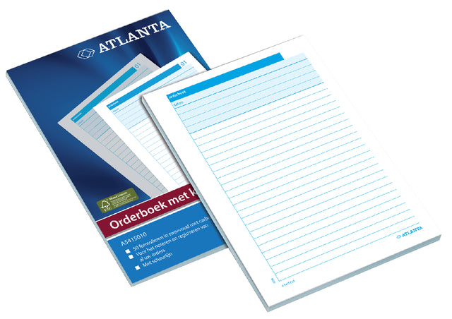 Carnet de commande Atlanta A5 50x2feuilles